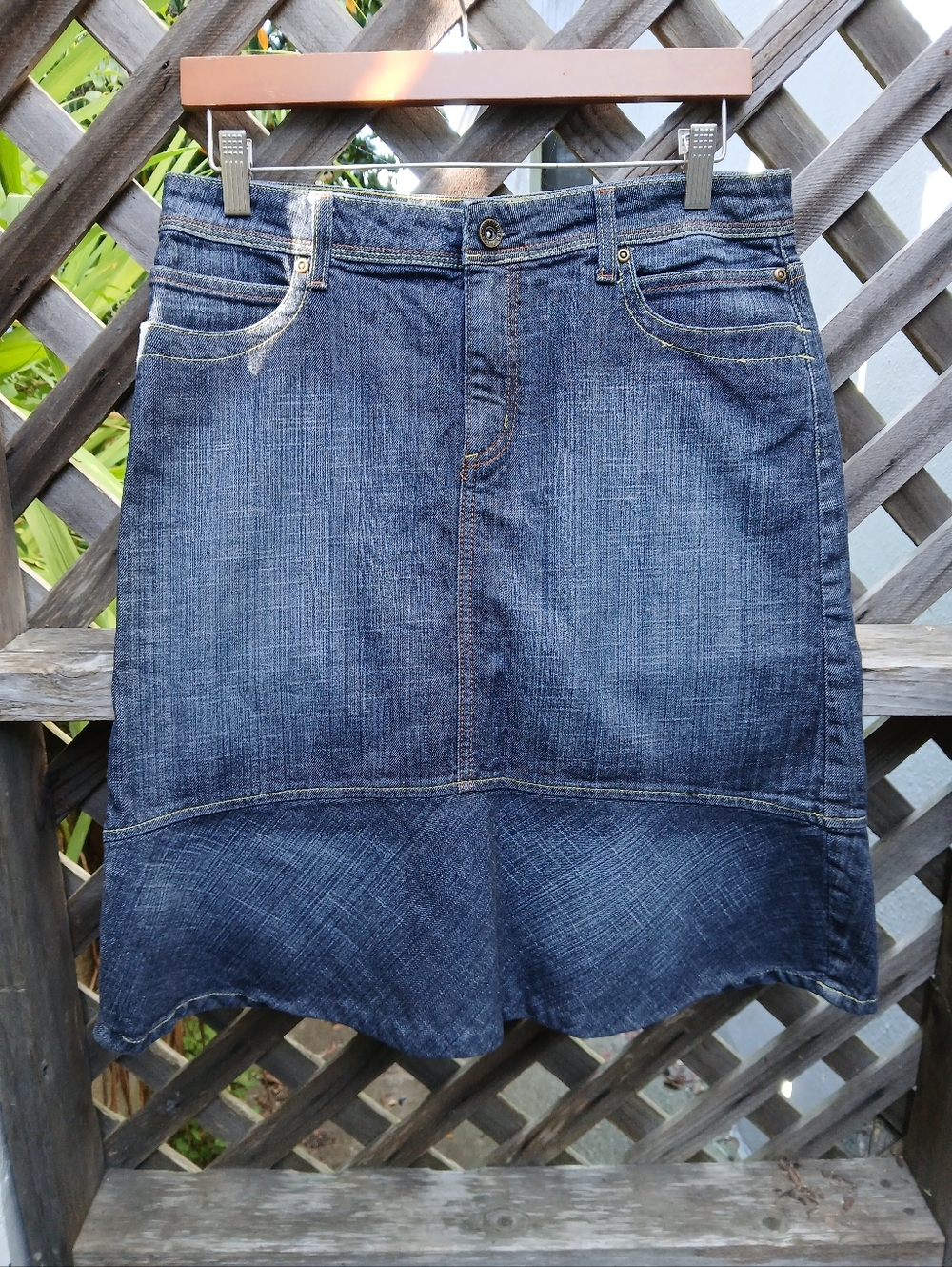 Vintage Canyon River Blues Jran Skirt Size S(6-8)